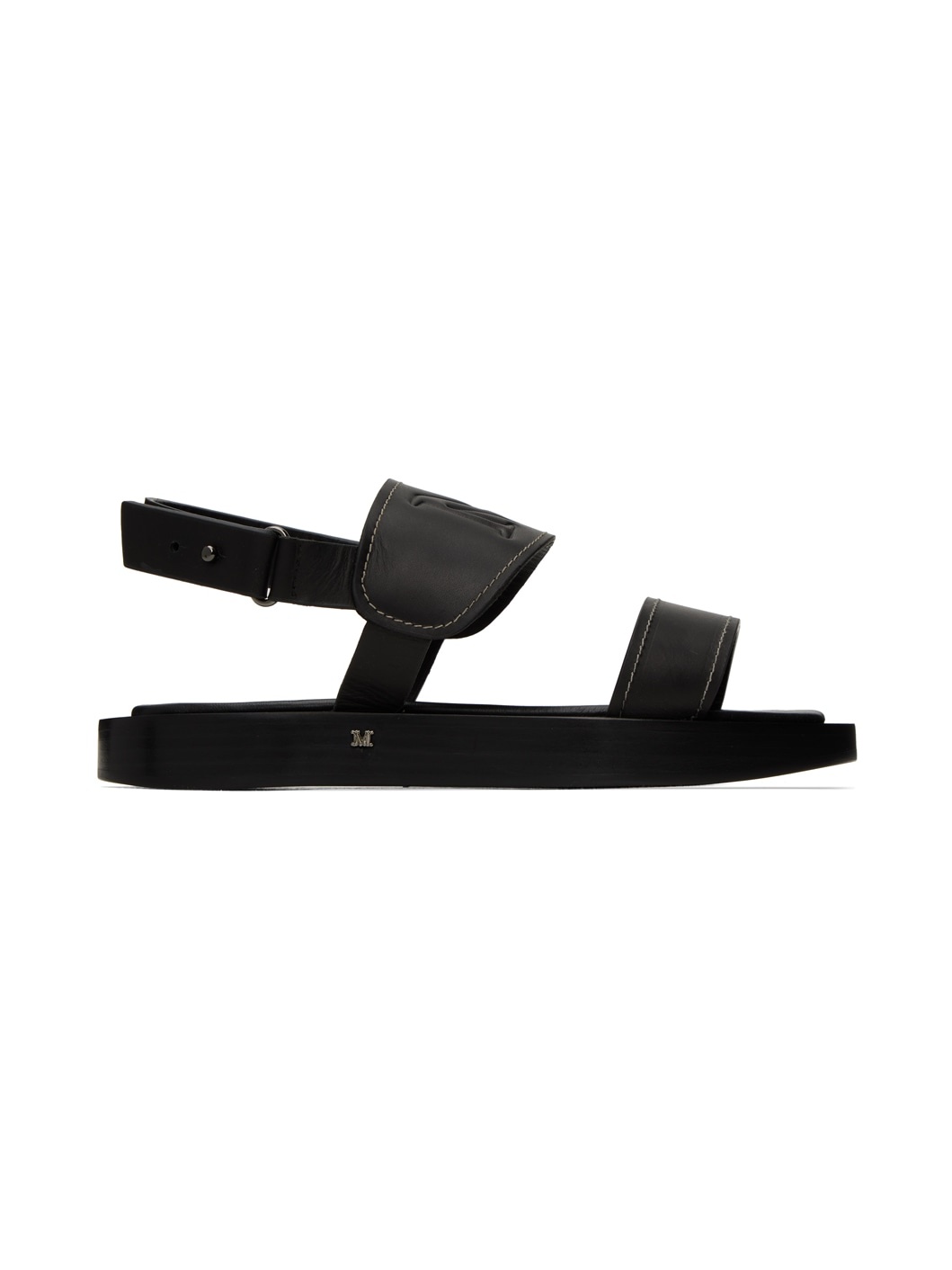Black Diana Sandals - 1