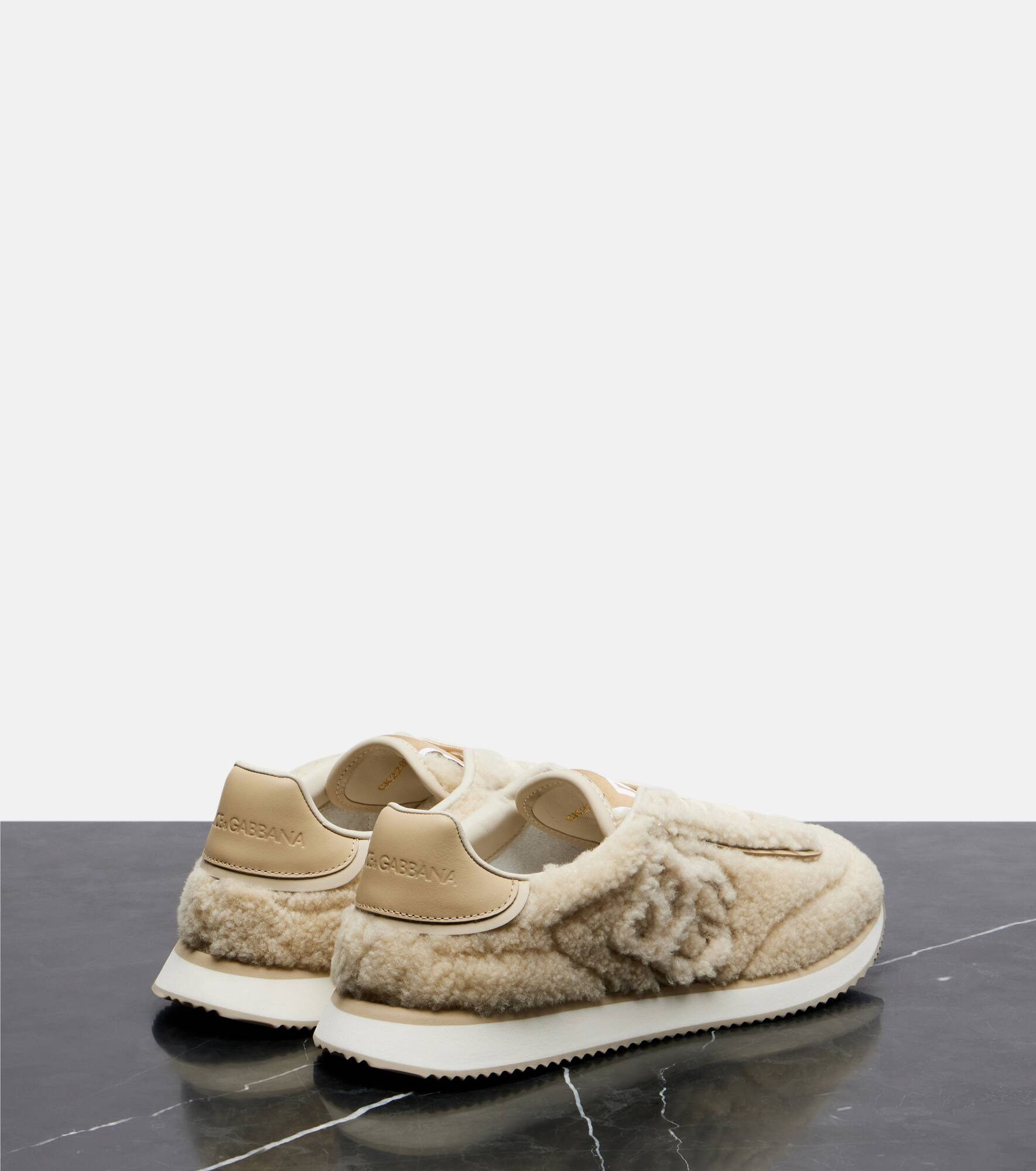 DG Cushion shearling sneakers - 2
