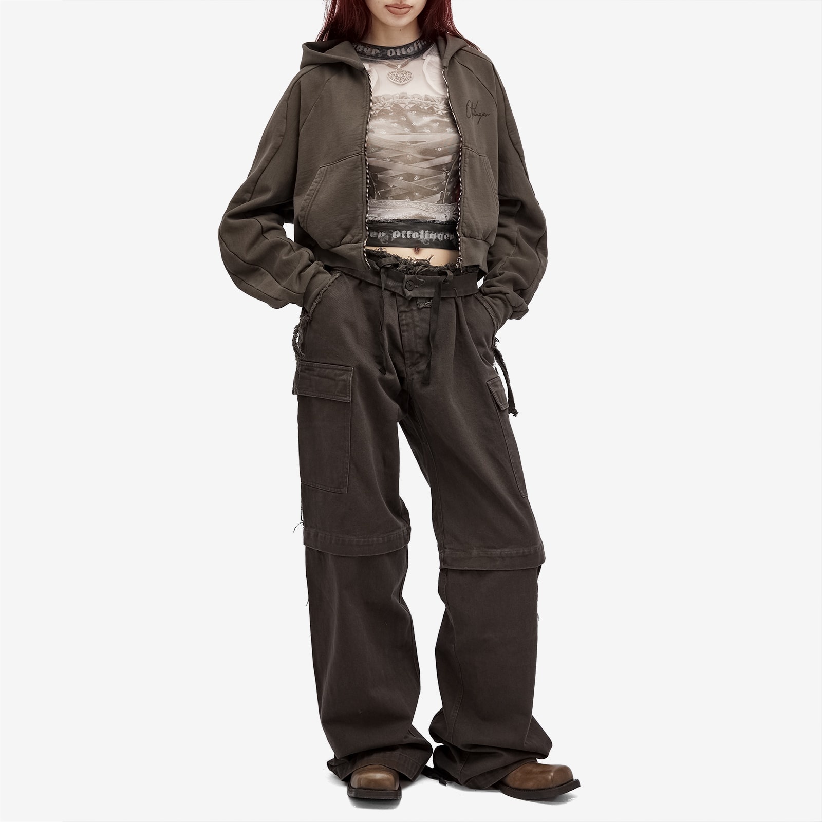 Ottolinger Baggy Cargo Pants - 4