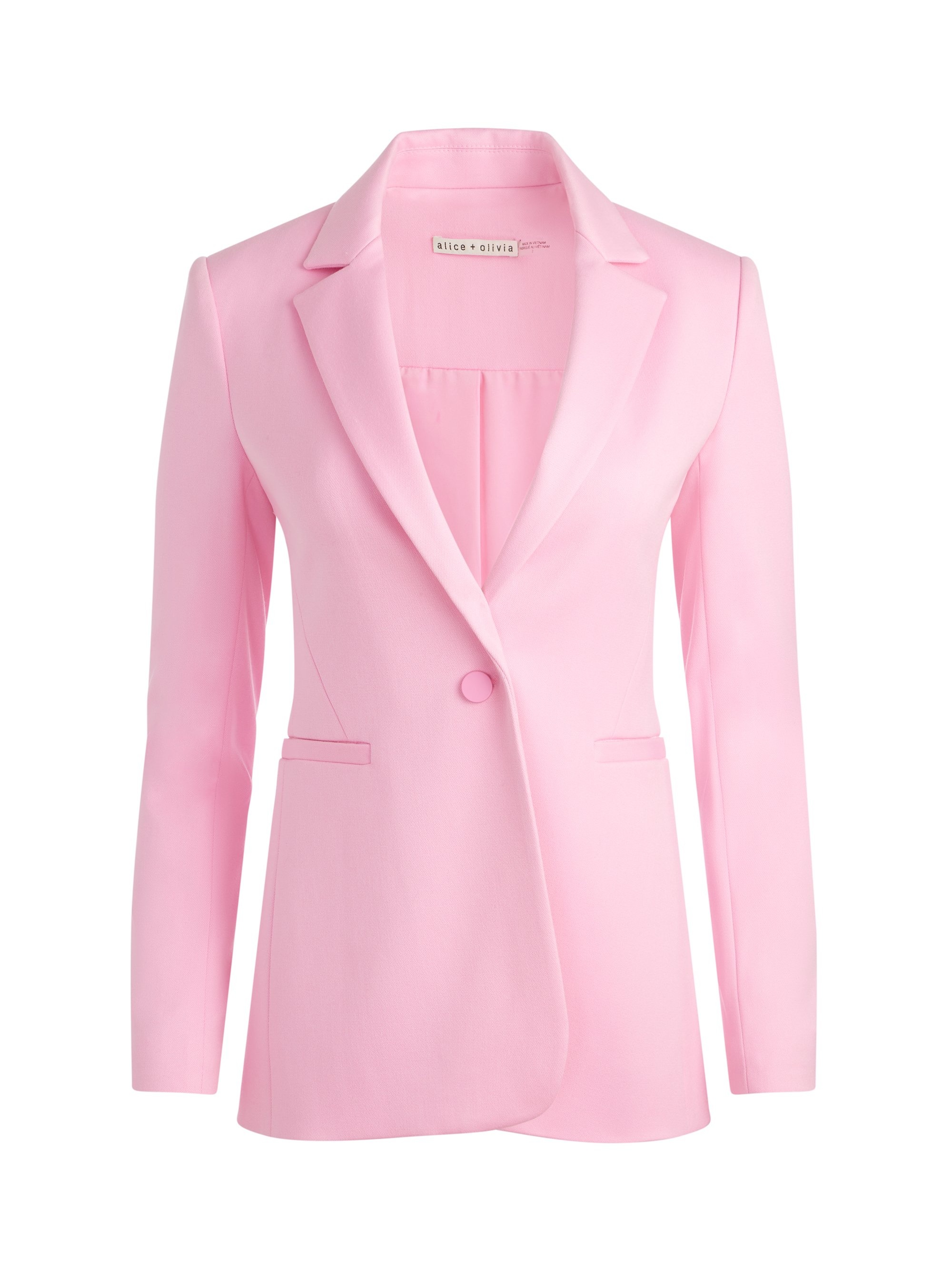 MACEY NOTCH COLLAR FITTED BLAZER - 1