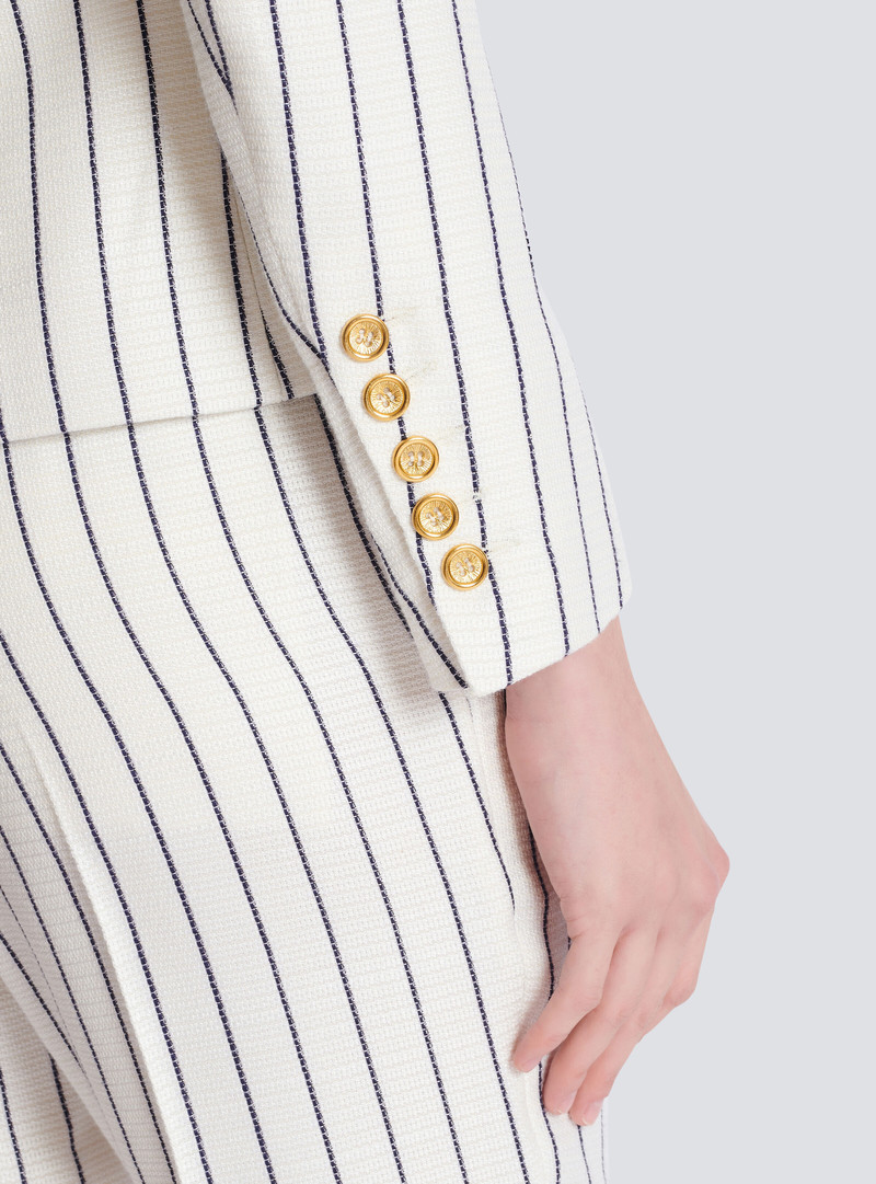 6-button pinstripe jacket 8