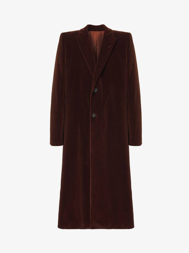 Stacked Shoulder Boxy Coat 1