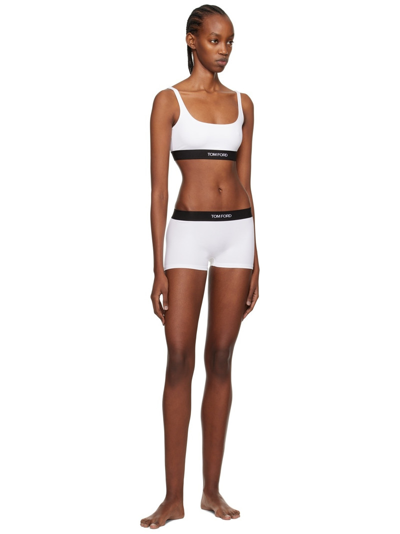 TOM FORD White Square Neck Bra outlook