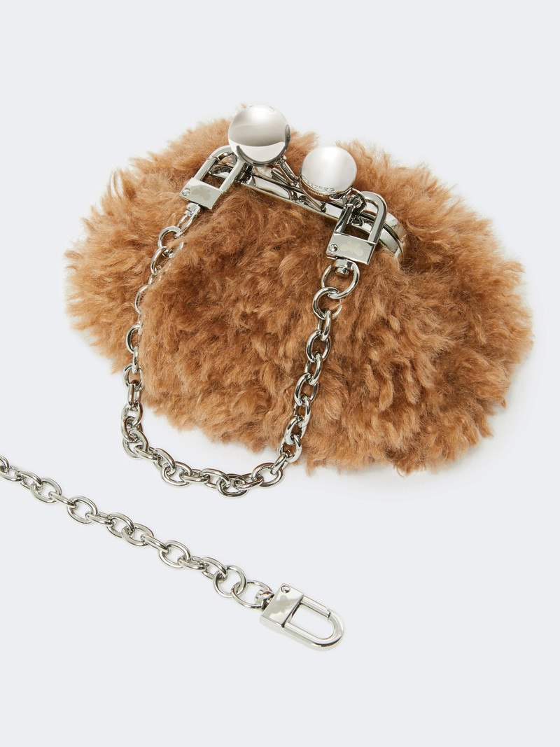 VIVY Mini Pasticcino Bag with a soft texture - ANTIQUE ROSE 3