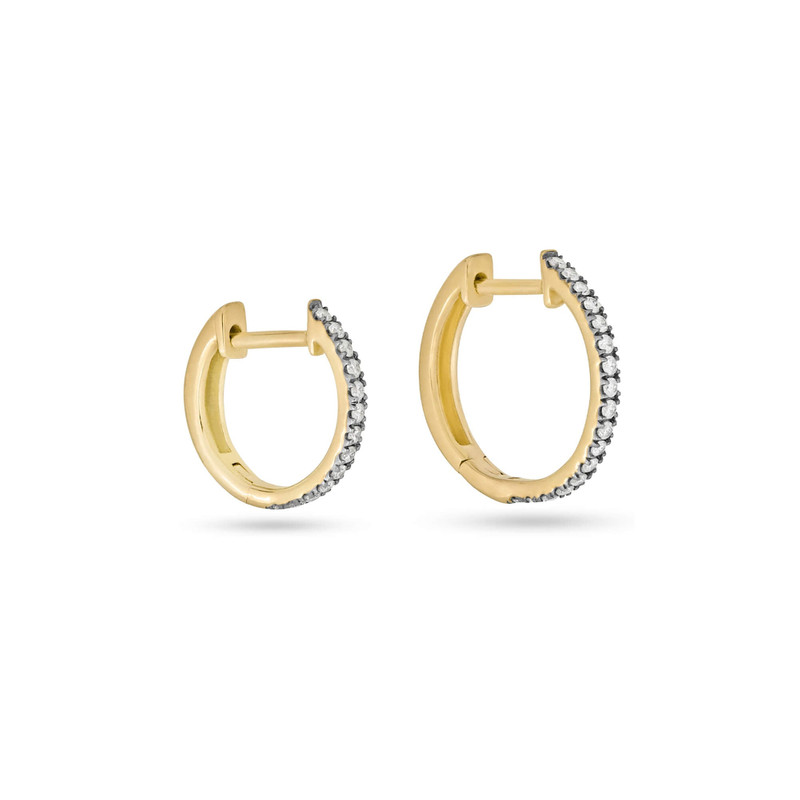 Come Closer Diamond Huggie Duo 1