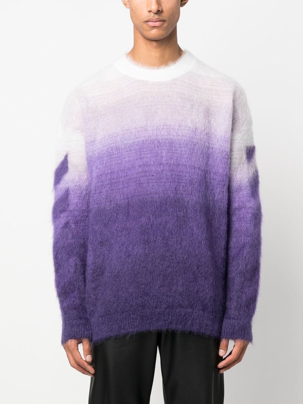 Arrows-motif long-sleeved sweater - 3
