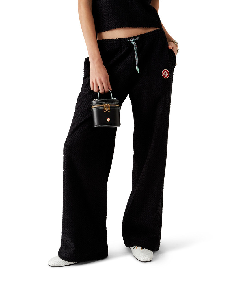 Monogram Jacquard Towelling Trousers 4