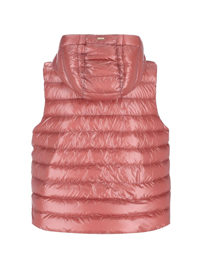 Herno hooded down gilet outlook