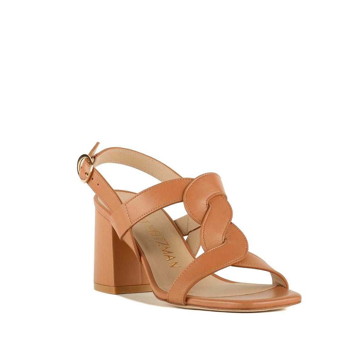 Stuart Weitzman STUART WEITZMAN IBIZA 75 SLINGBACK BROWN - 3