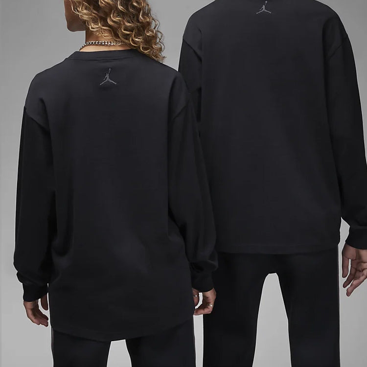 Air Jordan x A Ma Maniere Long Sleeve Graphic Tee 'Black' DX5649-010 - 4