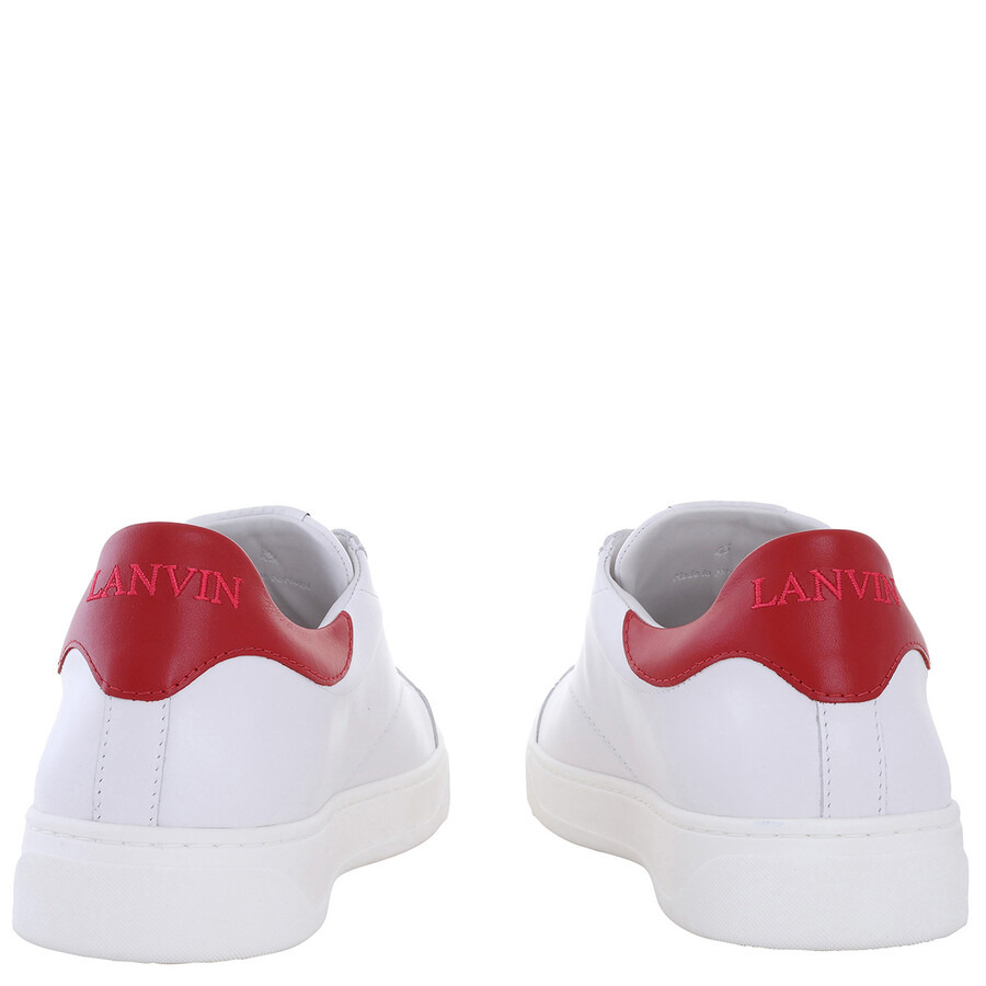 Lanvin DBB0 Low-Top Leather Sneakers - 4