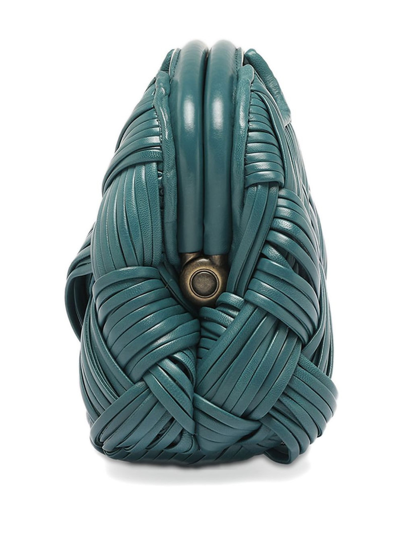 OFFICINE CREATIVE Helen/12 woven leather tote bag outlook