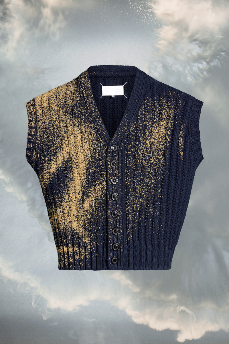 Sandstorm vest cardigan 1