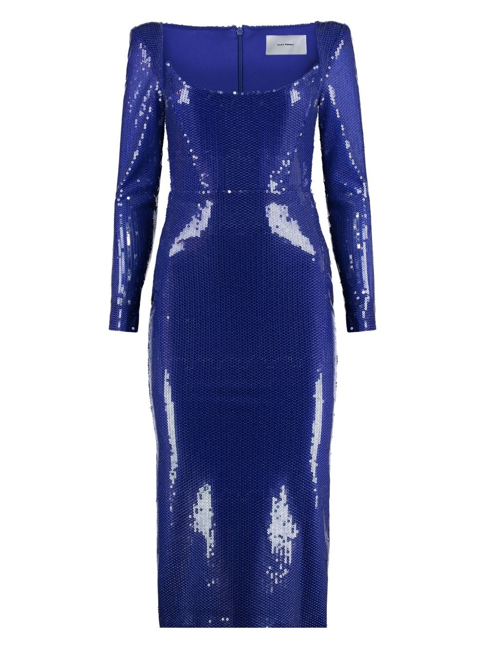 sequin-embellished midi dress - 1