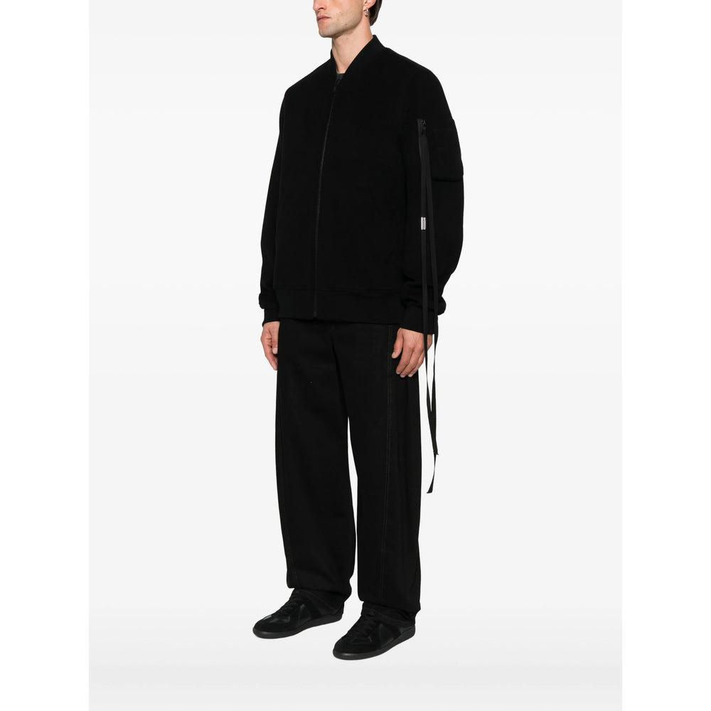 Ann Demeulemeester Black Jackets - Bomber Jackets Men - 5