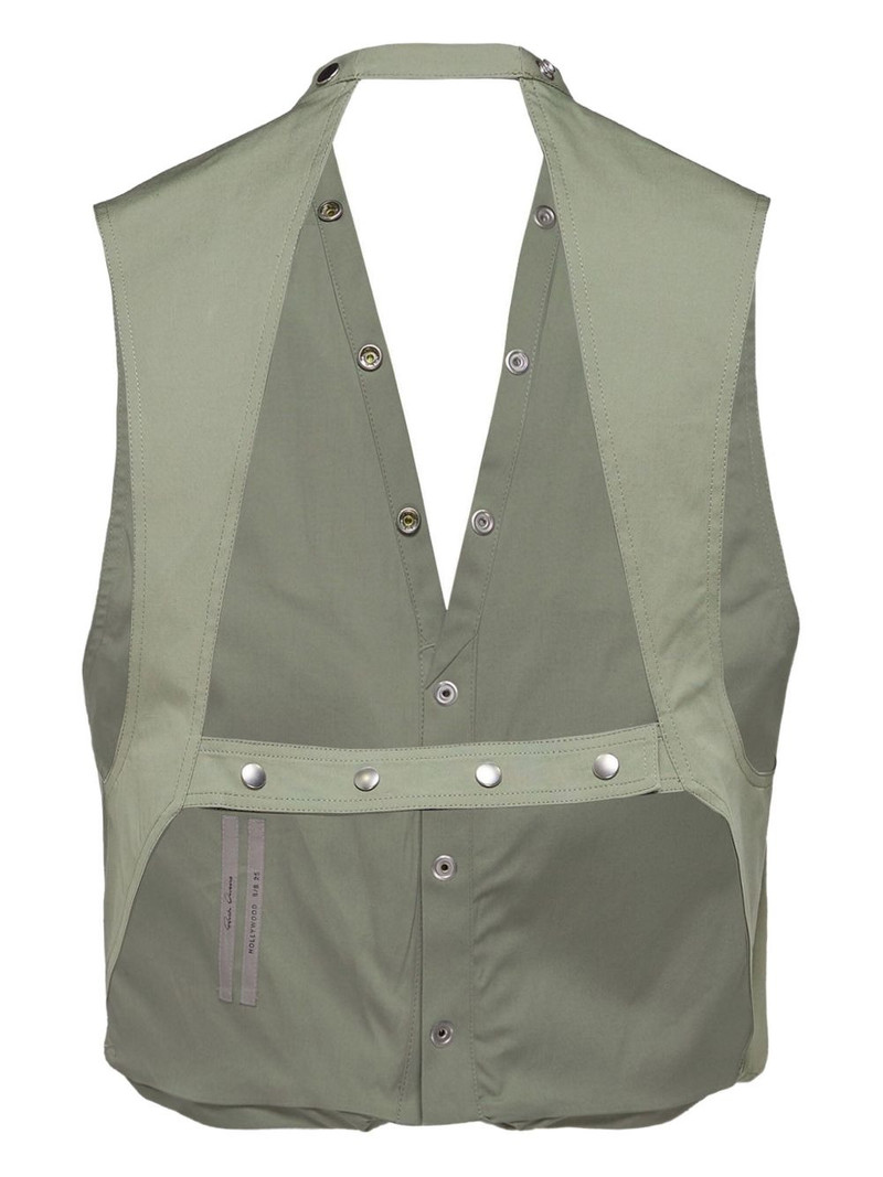 Rick Owens Hollywood cargo gilet outlook