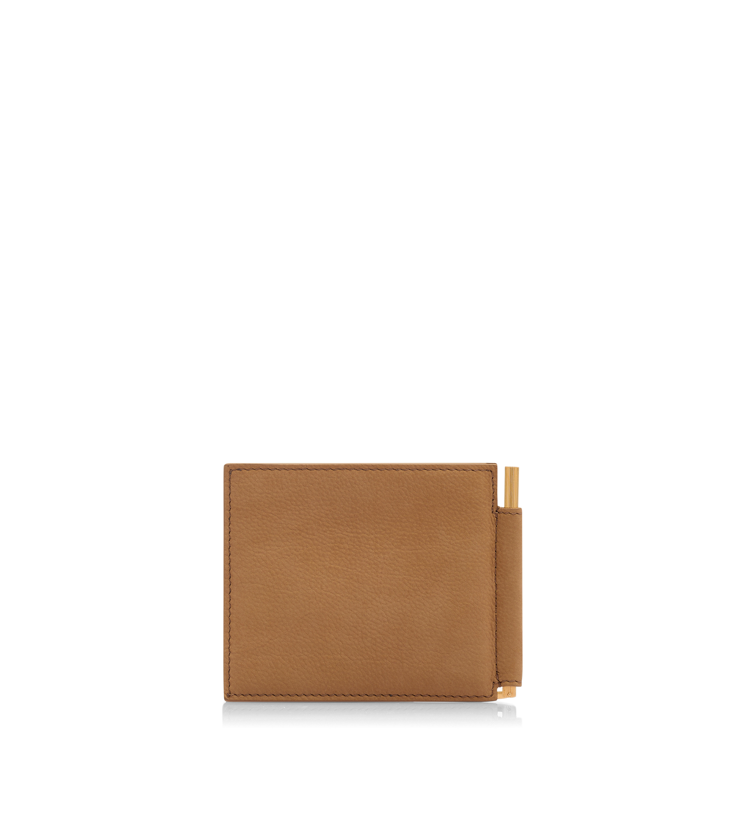 NUBUCK MONEY CLIP WALLET - 2
