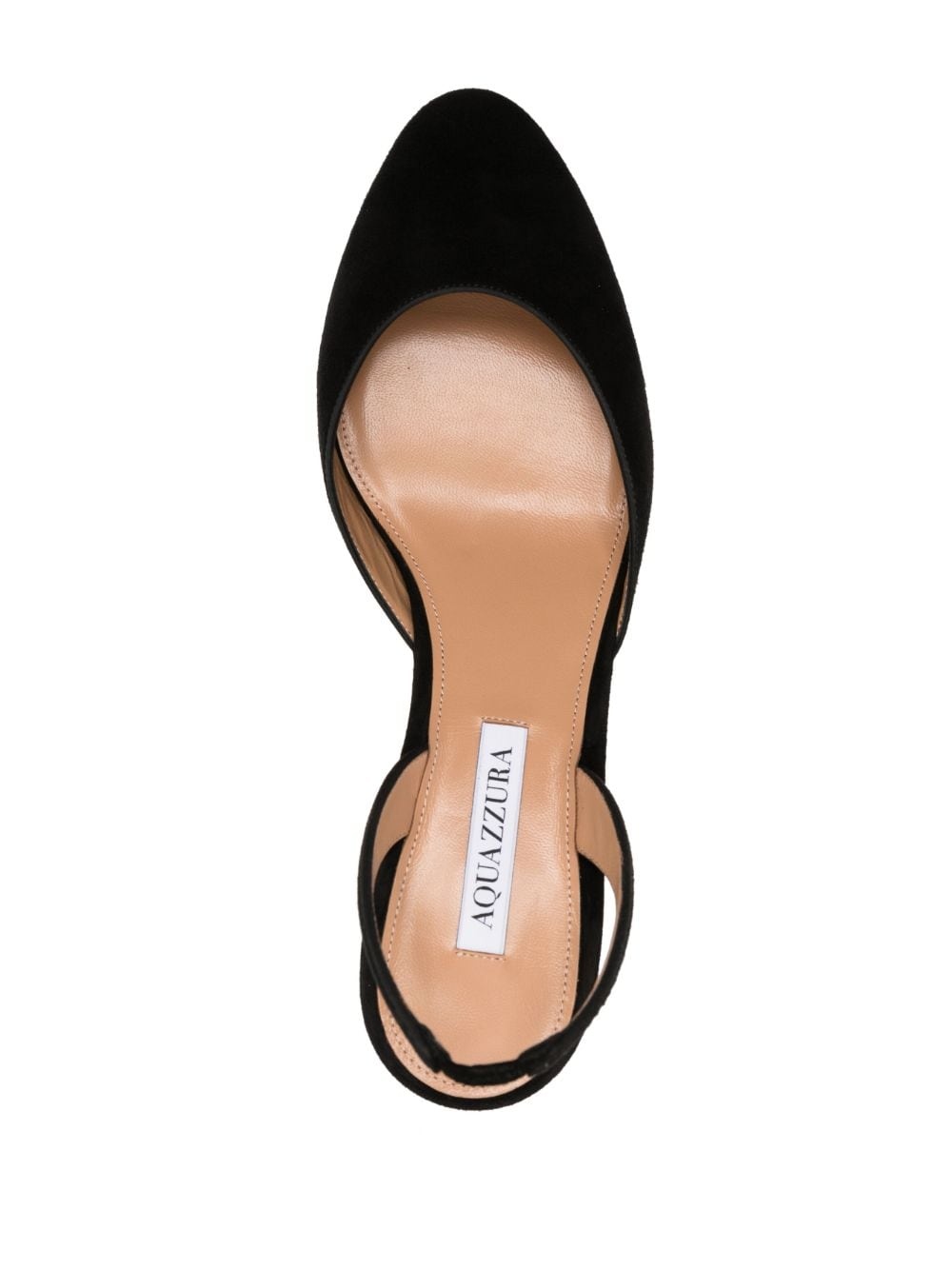 slingback block-heel pumps - 4