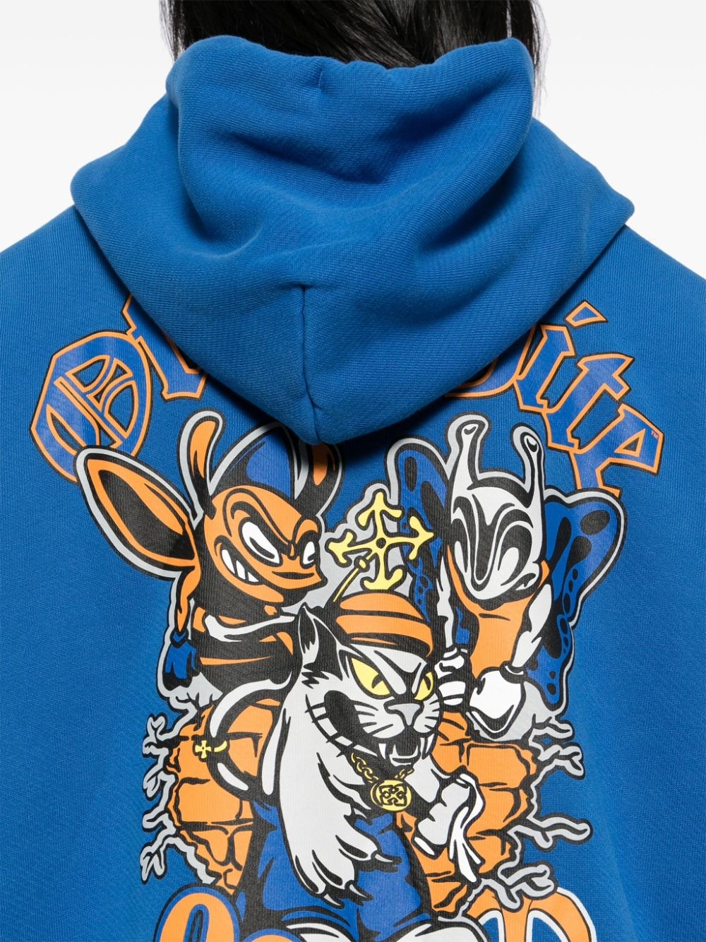 graphic-print hoodie - 5