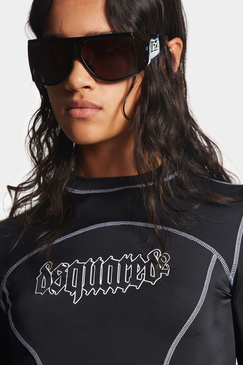 GOTHIC DSQUARED2 LONG SLEEVES T-SHIRT - 5