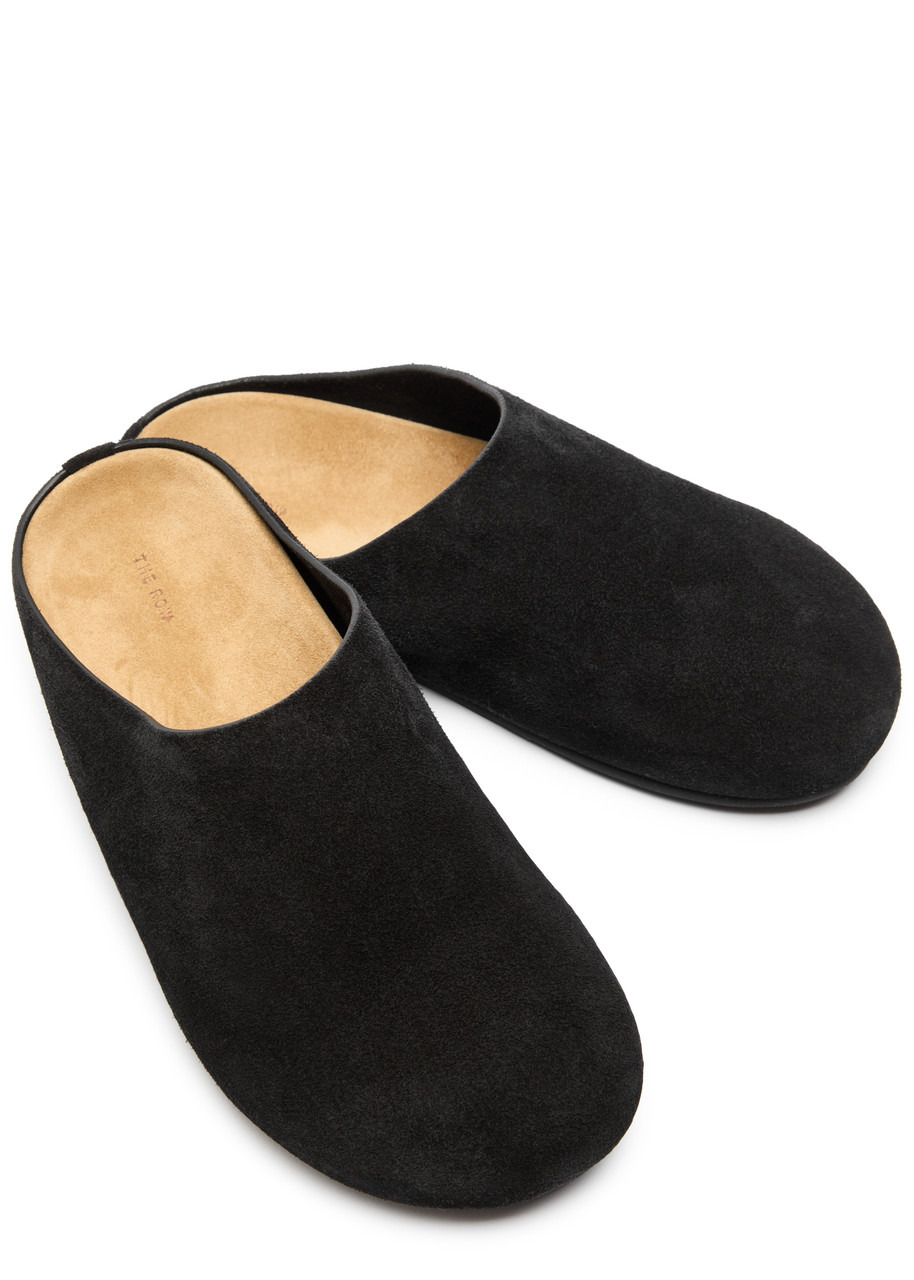 The Row Hugo Suede Mules - 3