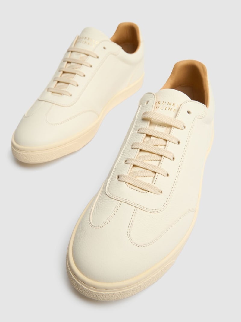 Smooth leather elegant sneakers - 2