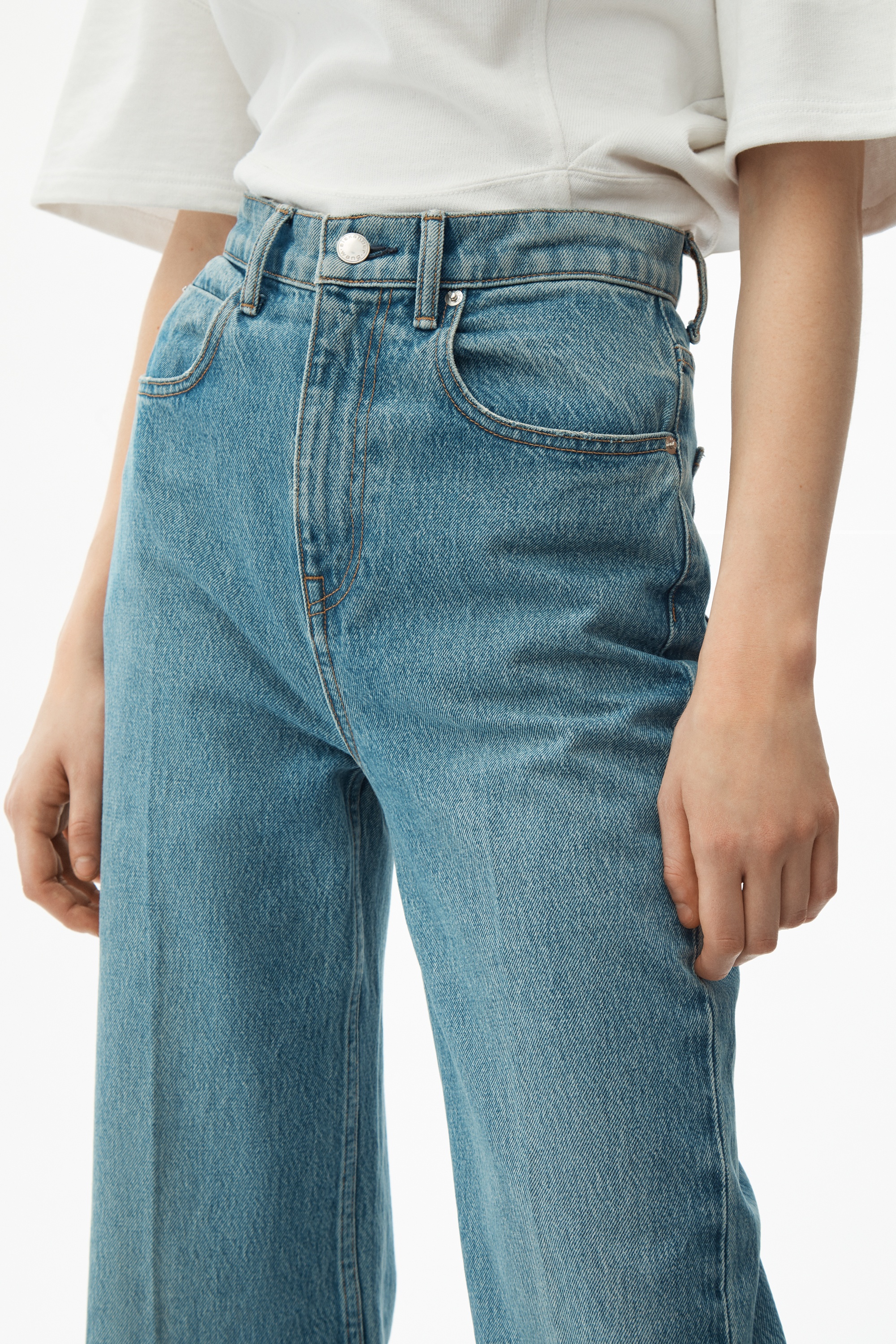 HIGH WAIST TROUSER JEAN - 3