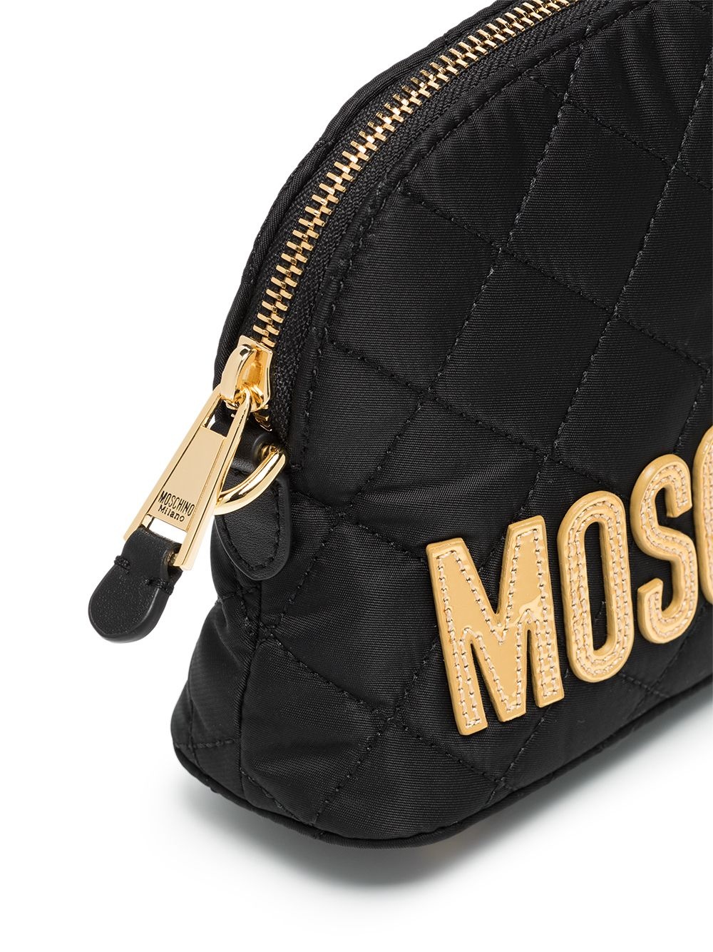 logo-patch quilted mini bag - 5