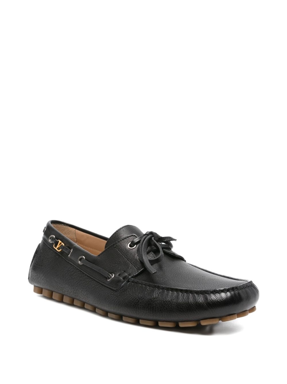 Fastaway leather lace-up boat shoes - 2
