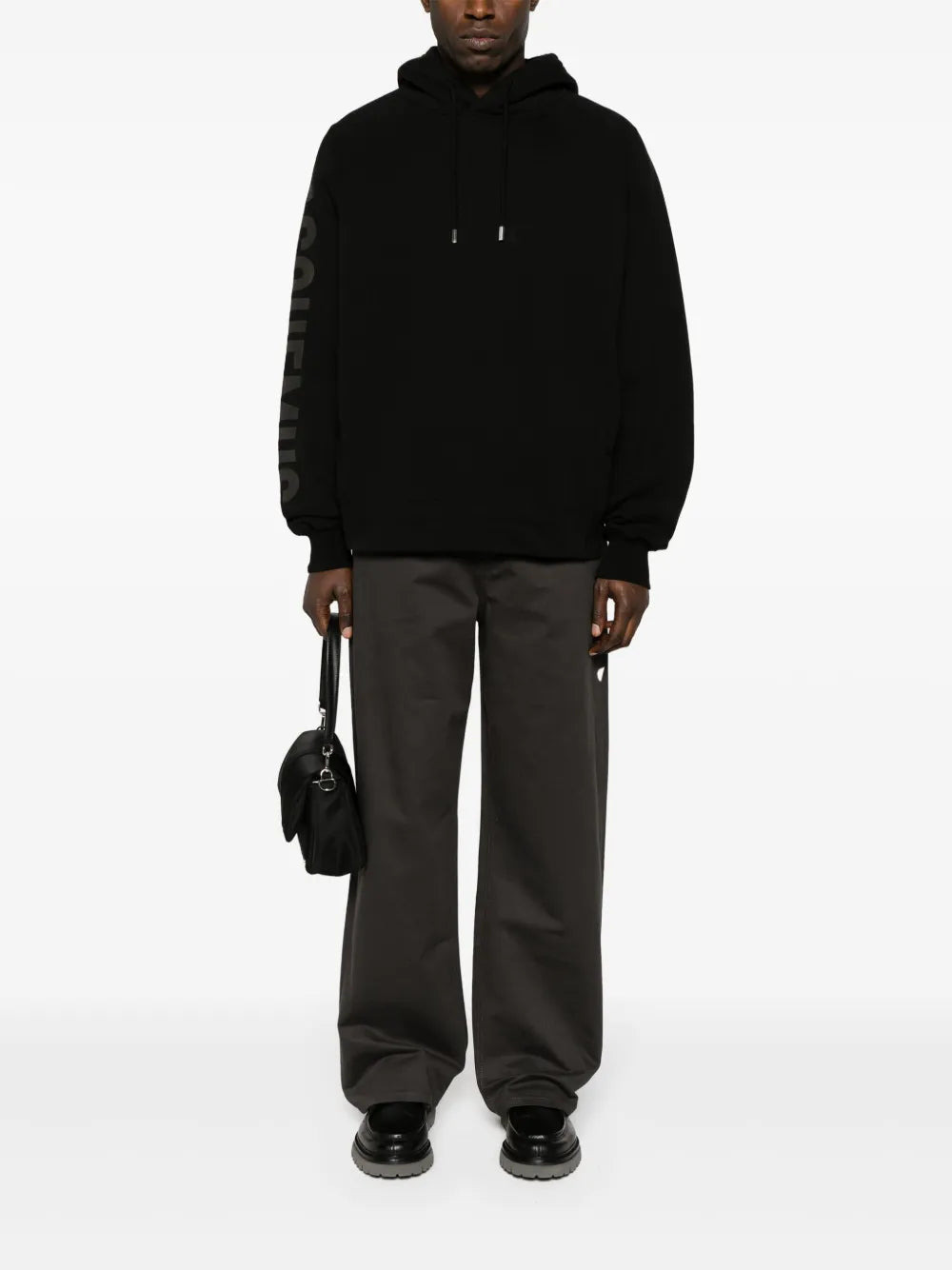Jacquemus Men Top Le Hoodie Typo - 2
