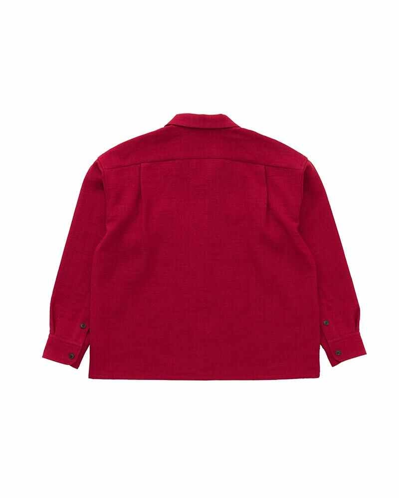 OC PALMER SHIRT L/S RED - 2