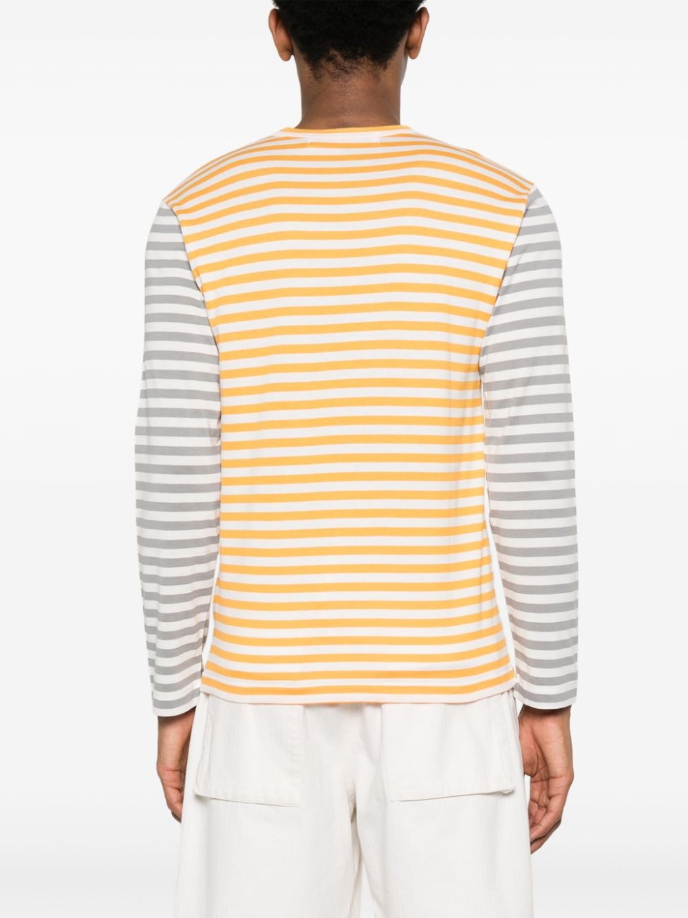 striped T-shirt - 4
