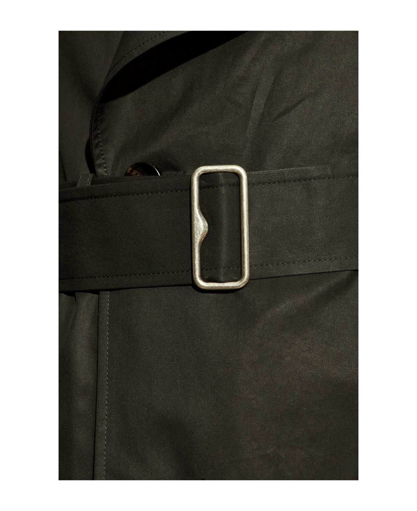 Gabardine Belted Trench Jacket - 2