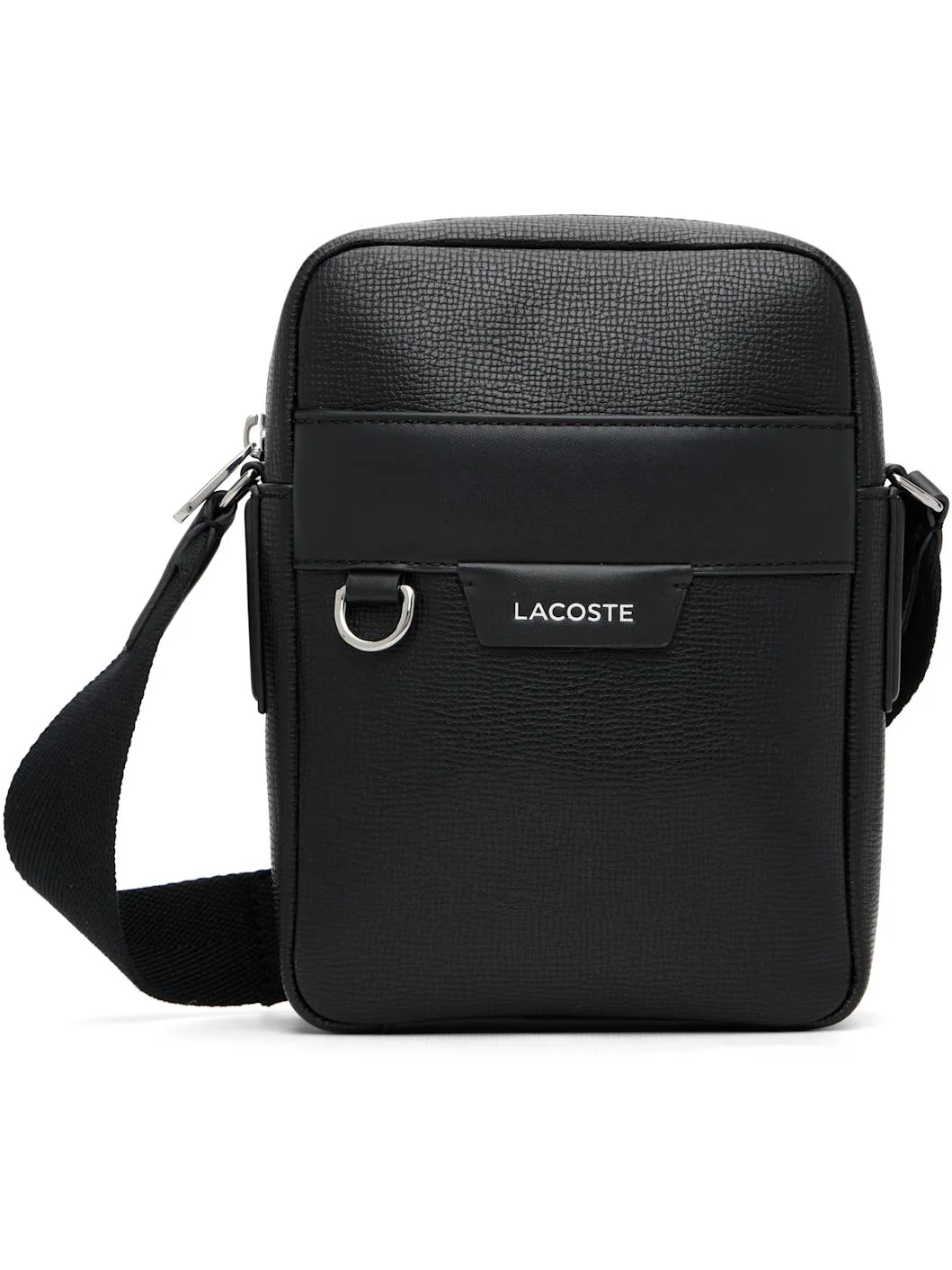 Black Ossian Leather Satchel Bag - 1