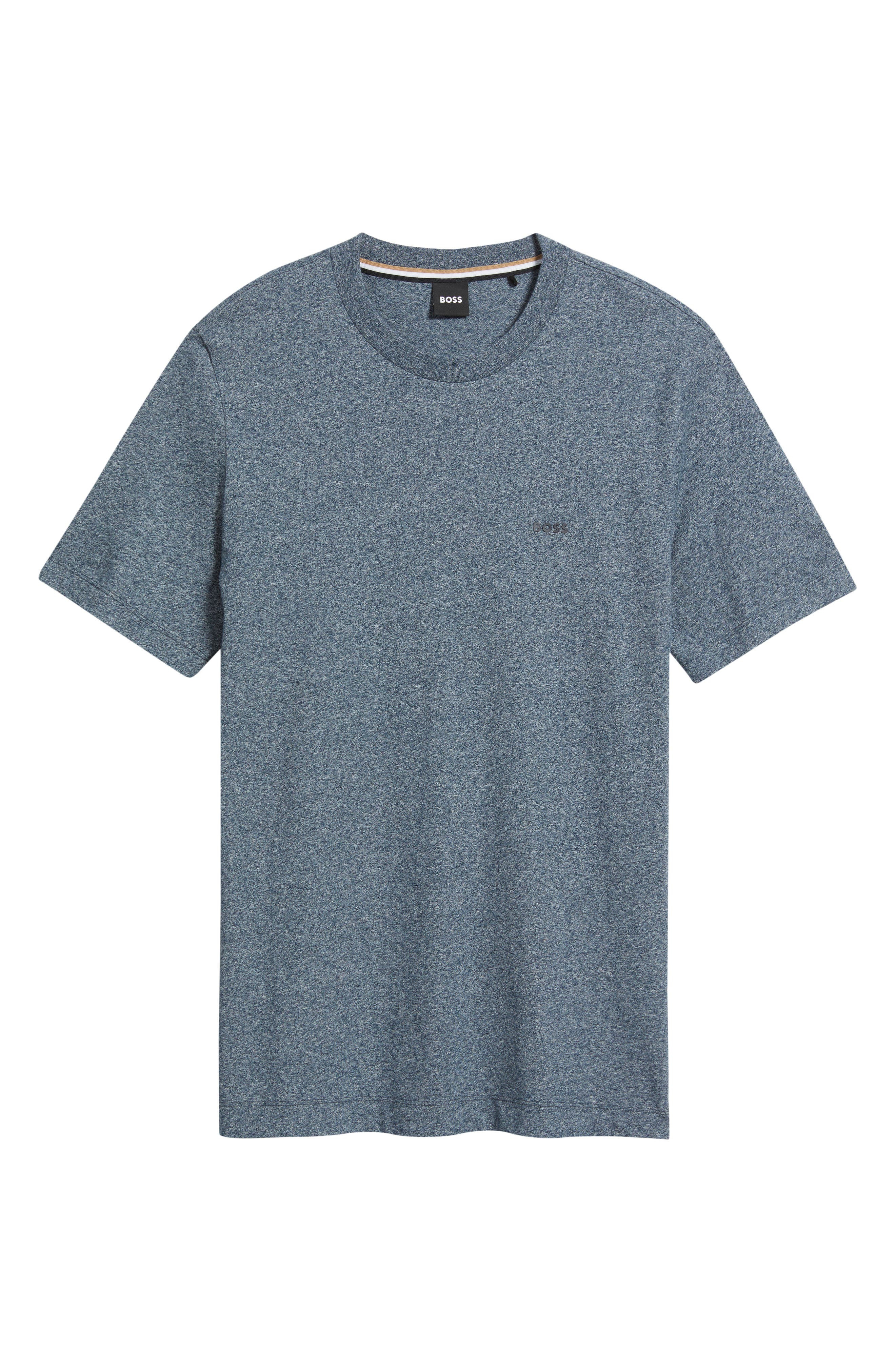 BOSS Thompson Heathered T-Shirt in Open Grey at Nordstrom - 5