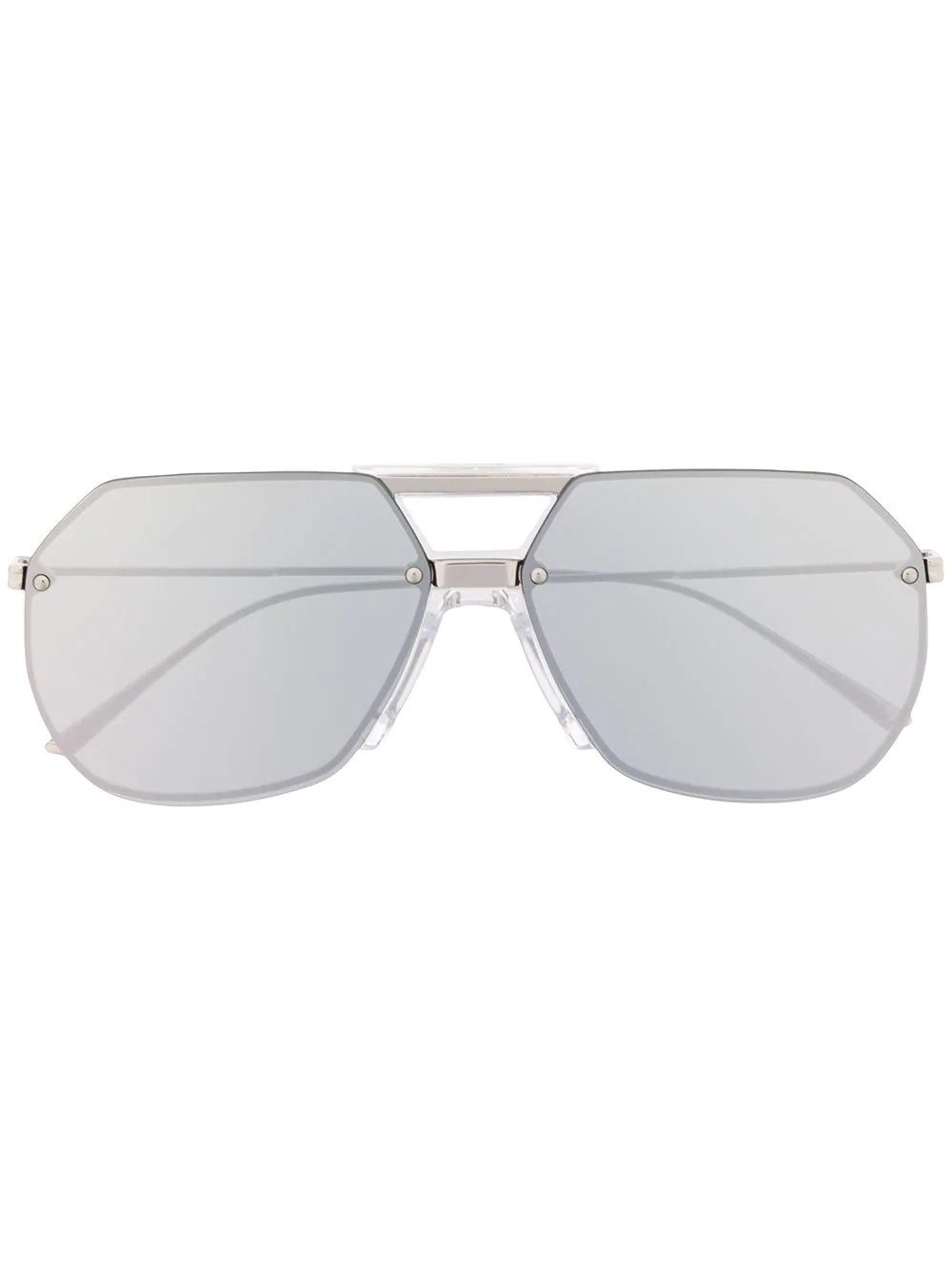 aviator-frame sunglasses - 1