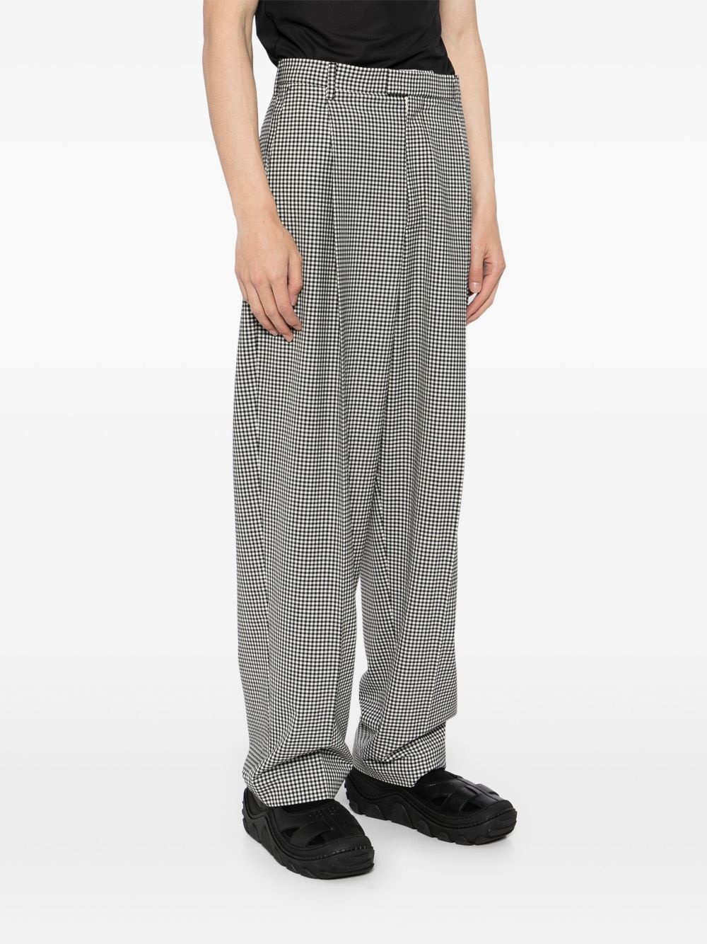 checked trousers - 3