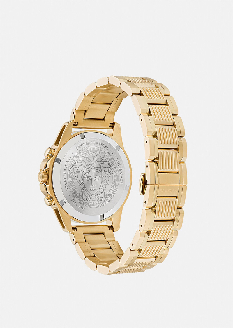 VERSACE Greca Action Chrono Watch outlook