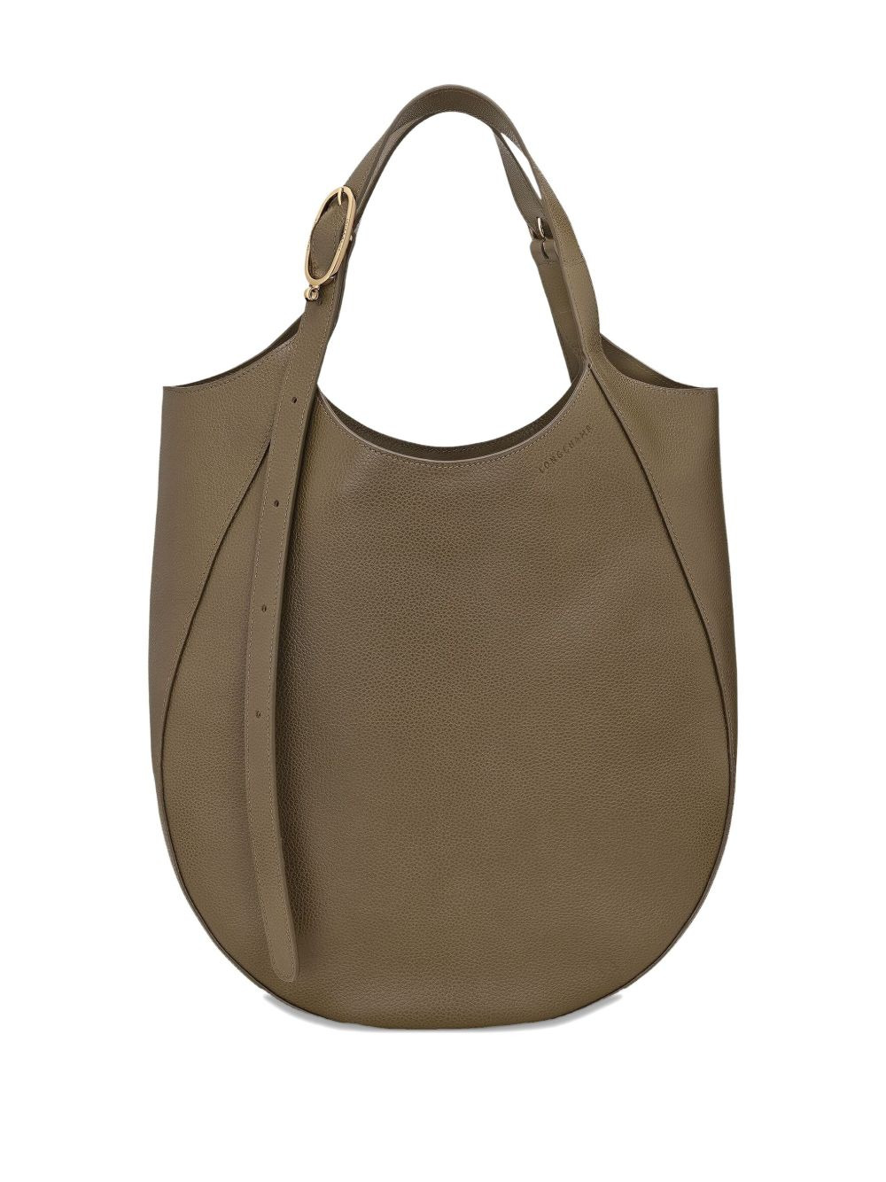 Le Foulonné XL leather tote bag - 2