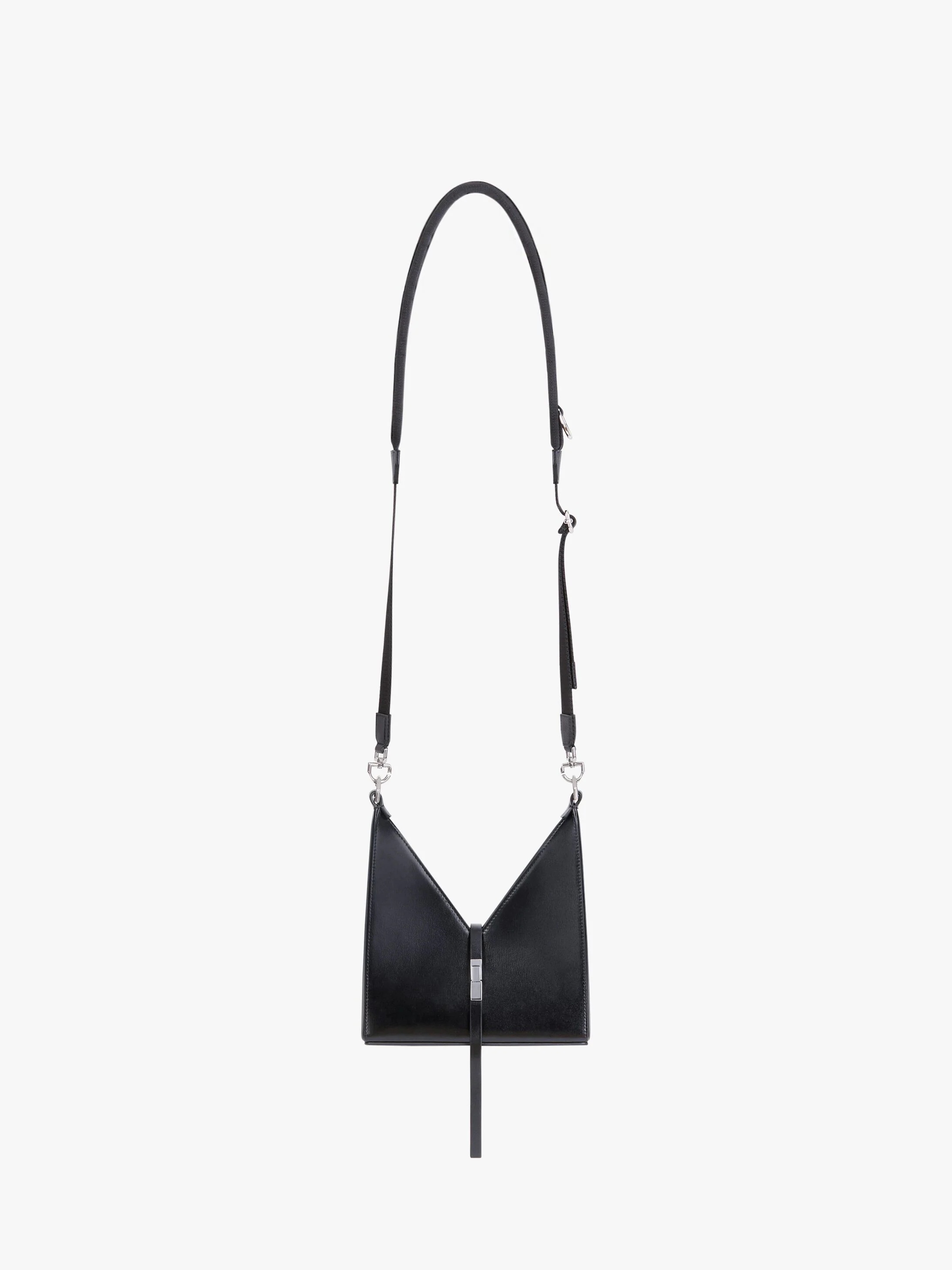 SMALL CUT OUT BAG IN BOX LEATHER - 1