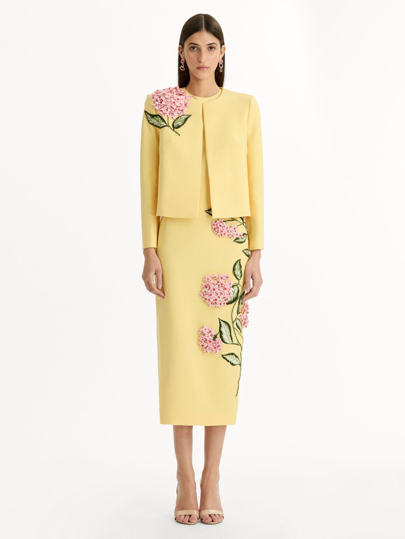 PORCELAIN FLOWER EMBROIDERED JACKET 3
