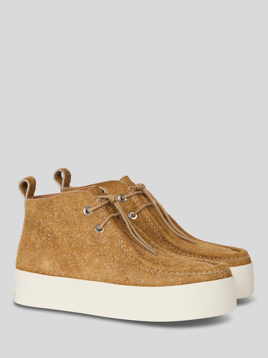 SUEDE LACE-UP SHOES - 3