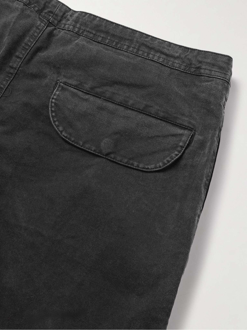 Freight Straight-Leg Cotton-Twill Drawstring Cargo Trousers 5