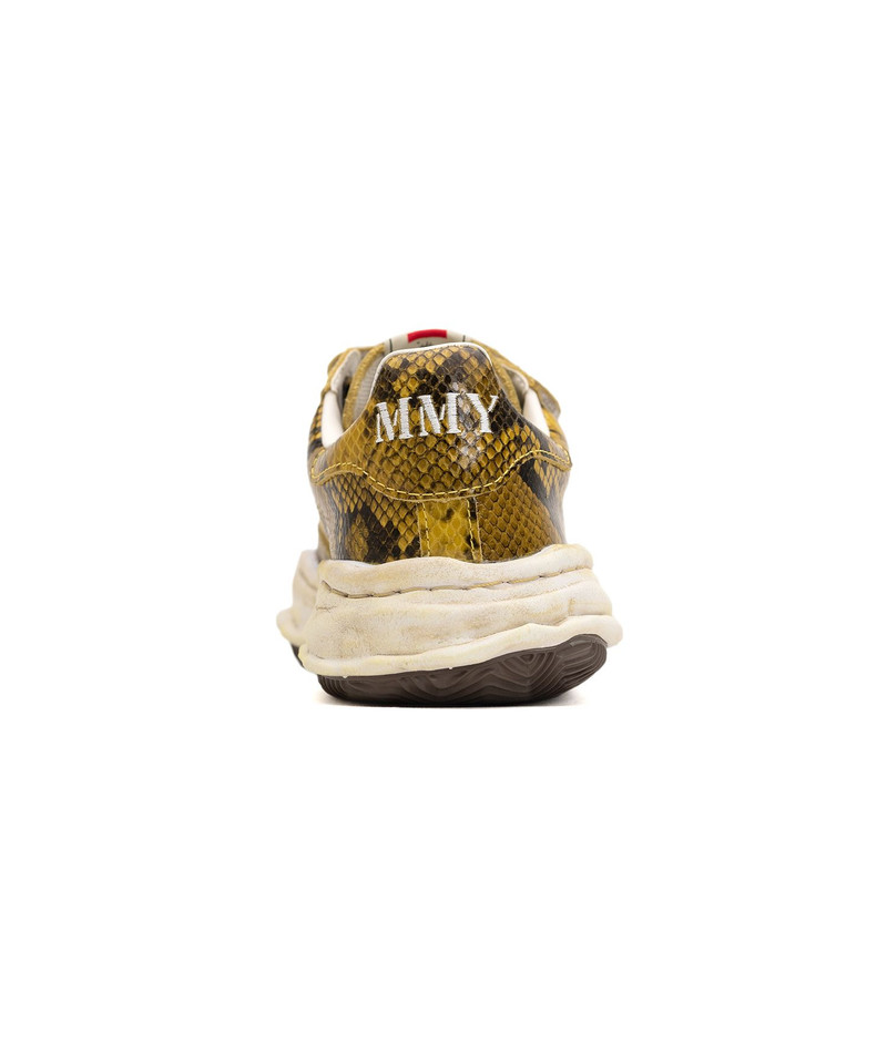 "BLAKEY" OG Sole Python Printed Leather Low-top Sneaker 30