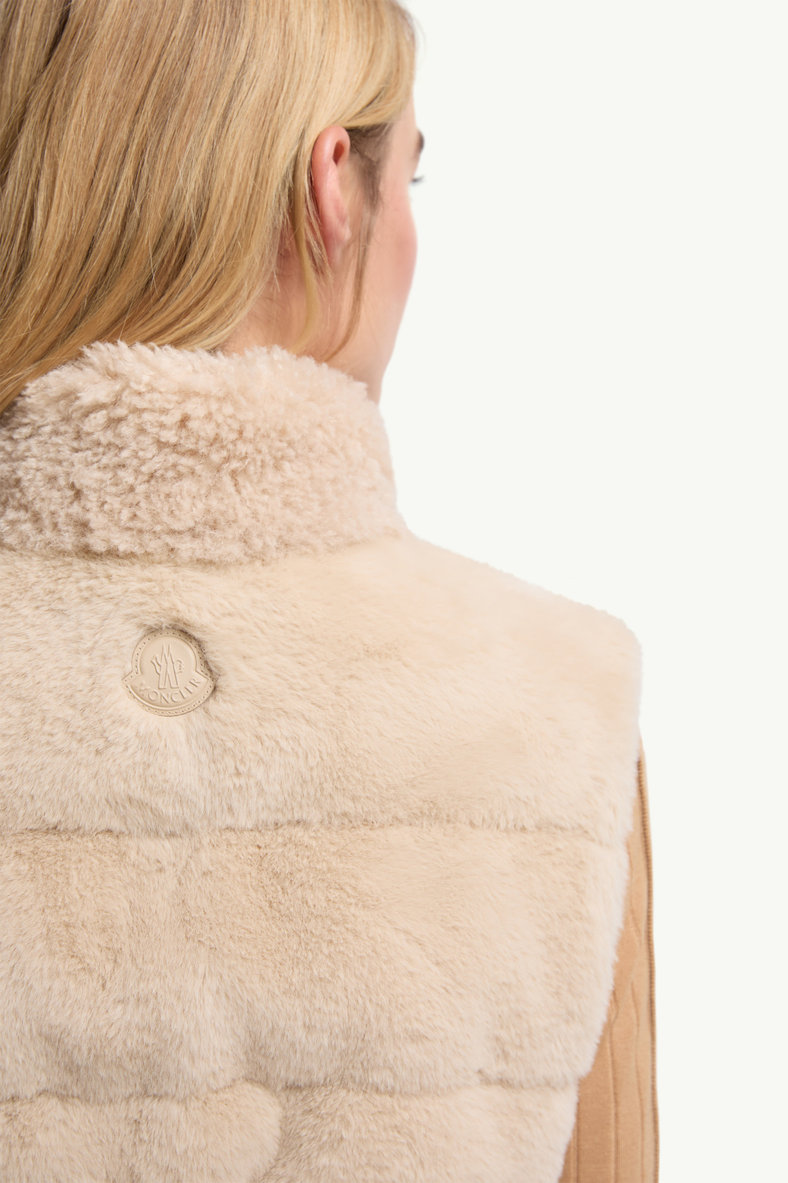 Joui Faux Fur & Teddy Down Vest - 7