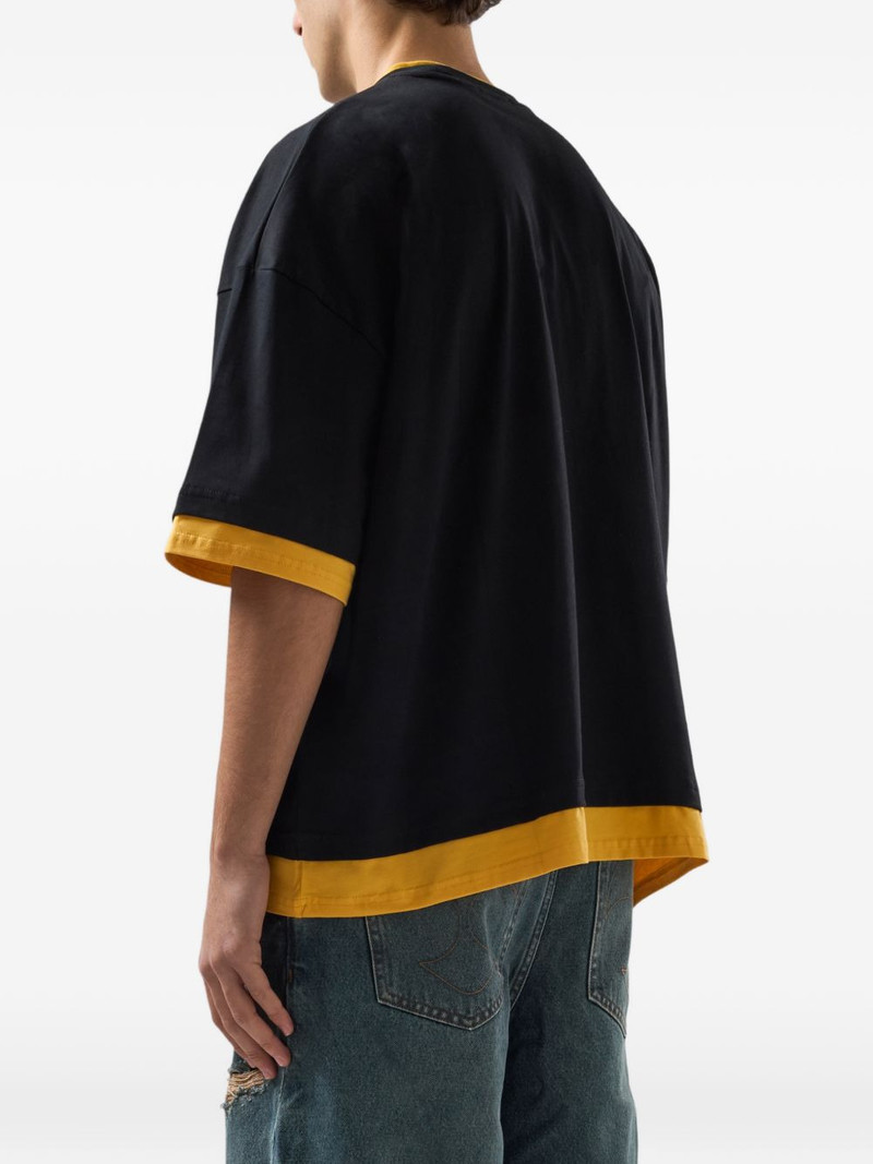 short-sleeve logo-lettering T-shirt 5