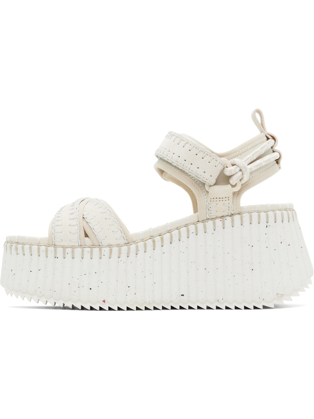 Off-White Nama Wedge Sandals - 3