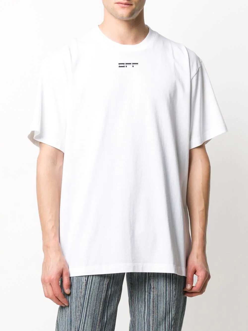 Masked Face logo-print T-shirt - 3