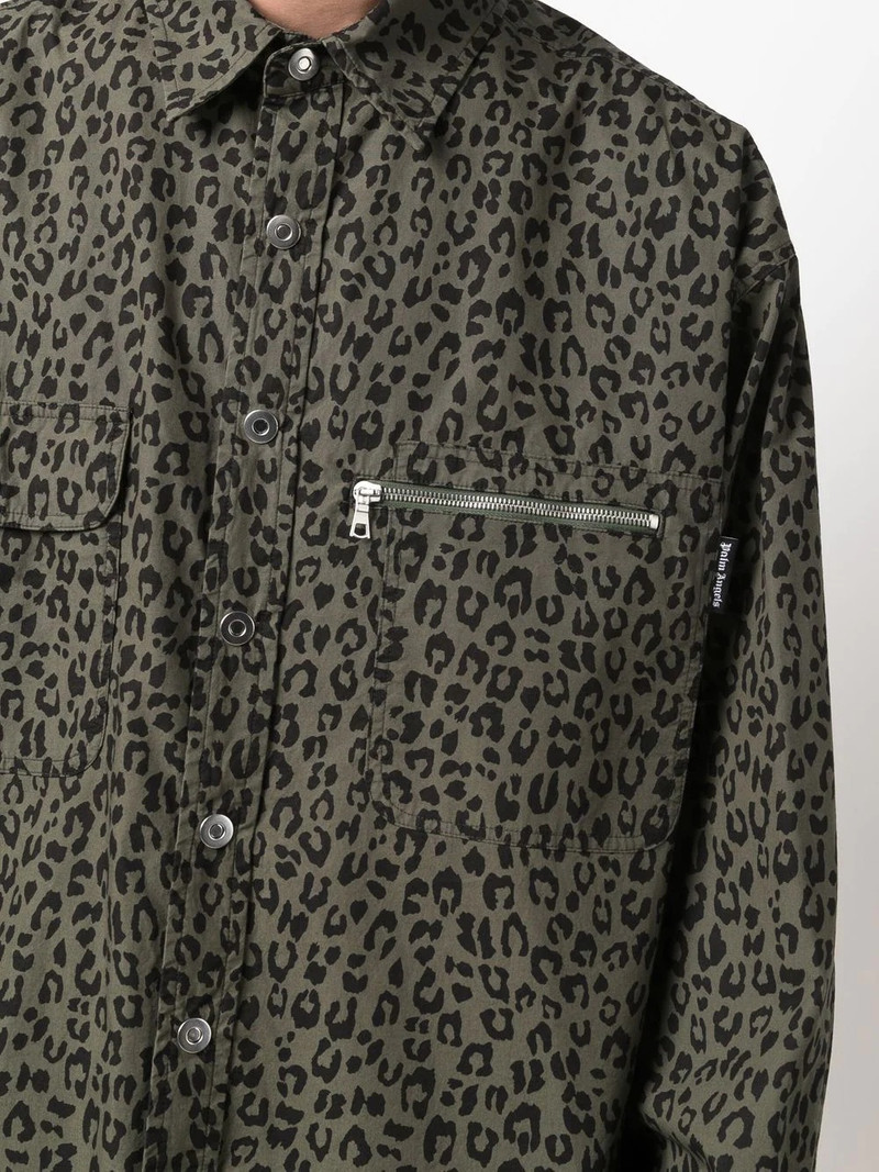 leopard-print cotton shirt 5