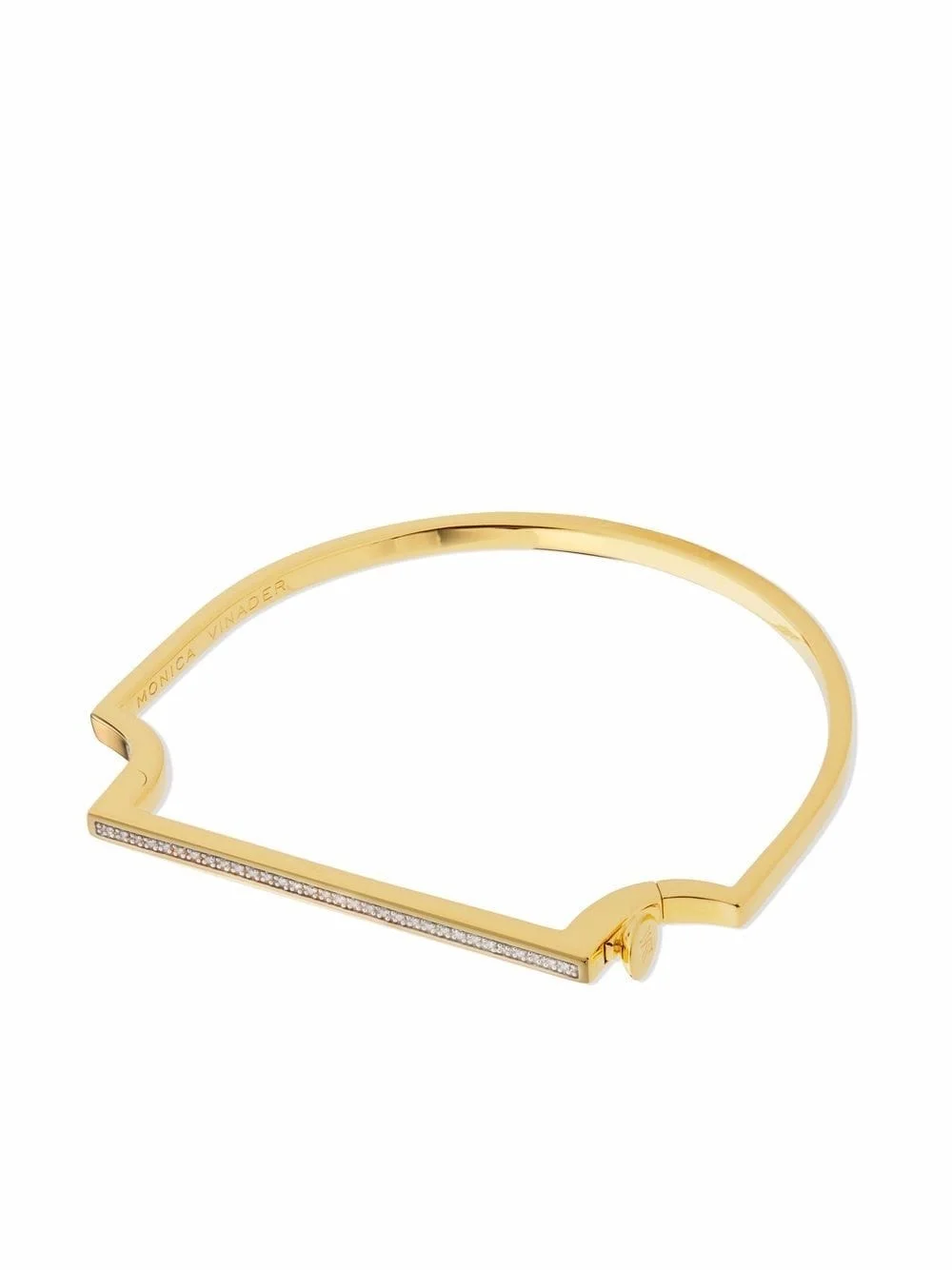 signature skinny diamond bangle - 1
